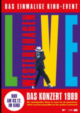 Filmplakat Westernhagen - Live. Das Konzert 1989