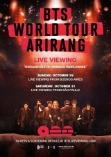 Filmplakat BTS World Tour Arirang - Live Viewing