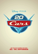 Filmplakat Cars - zum 20. Jubiläum