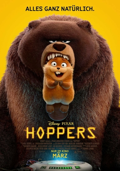 Filmplakat Disney Vorpremieren Wochenende: HOPPERS 2D und 3D 