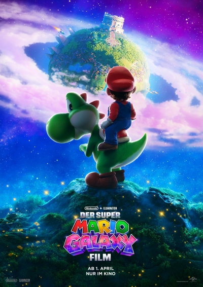 Filmplakat SUPER MARIO GALAXY 2D & 3D 