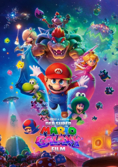 Filmplakat SUPER MARIO GALAXY 2D & 3D 