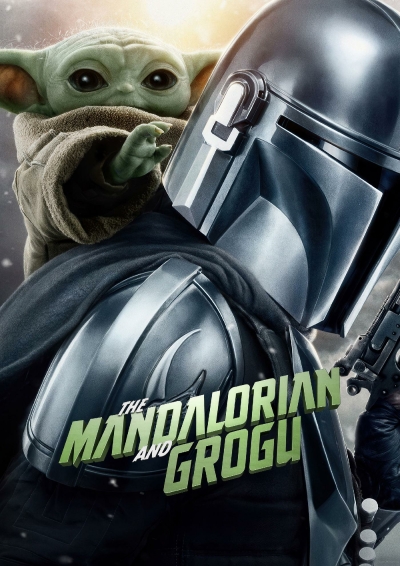 Filmplakat STAR WARS: THE MANDALORIAN AND GROGU 