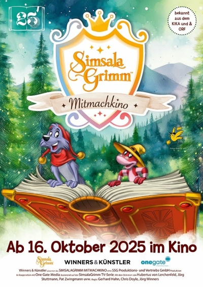 Filmplakat SIMSALAGRIMM MITMACH-KINO für die kleinen Kinofan 