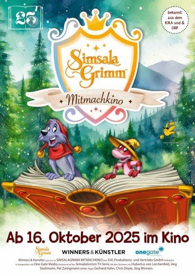 Filmplakat SIMSALAGRIMM MITMACH-KINO für die kleinen Kinofan 