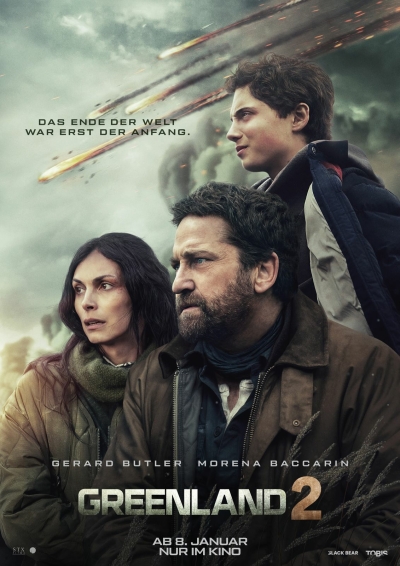 Filmplakat Neu: Gerald Butler GREENLAND 2 