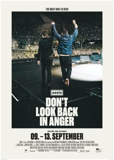 Filmplakat OASIS: DON´T LOOK BACK IN ANGER - DIE REUNION 