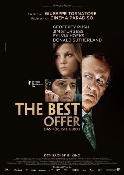 Filmplakat The Best Offer - Das höchste Gebot