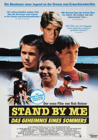 Filmplakat Meisterwerke der Filmgeschichte: STAND BY ME - 