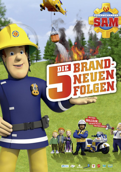 Filmplakat Feuerwehrmann Sam - Das Kinospecial mit 5 Brandneuen Folgen