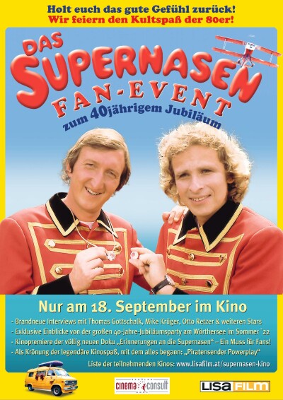 Filmplakat Das Supernasen-Fan-Event zum 40jährigen Jubiläum