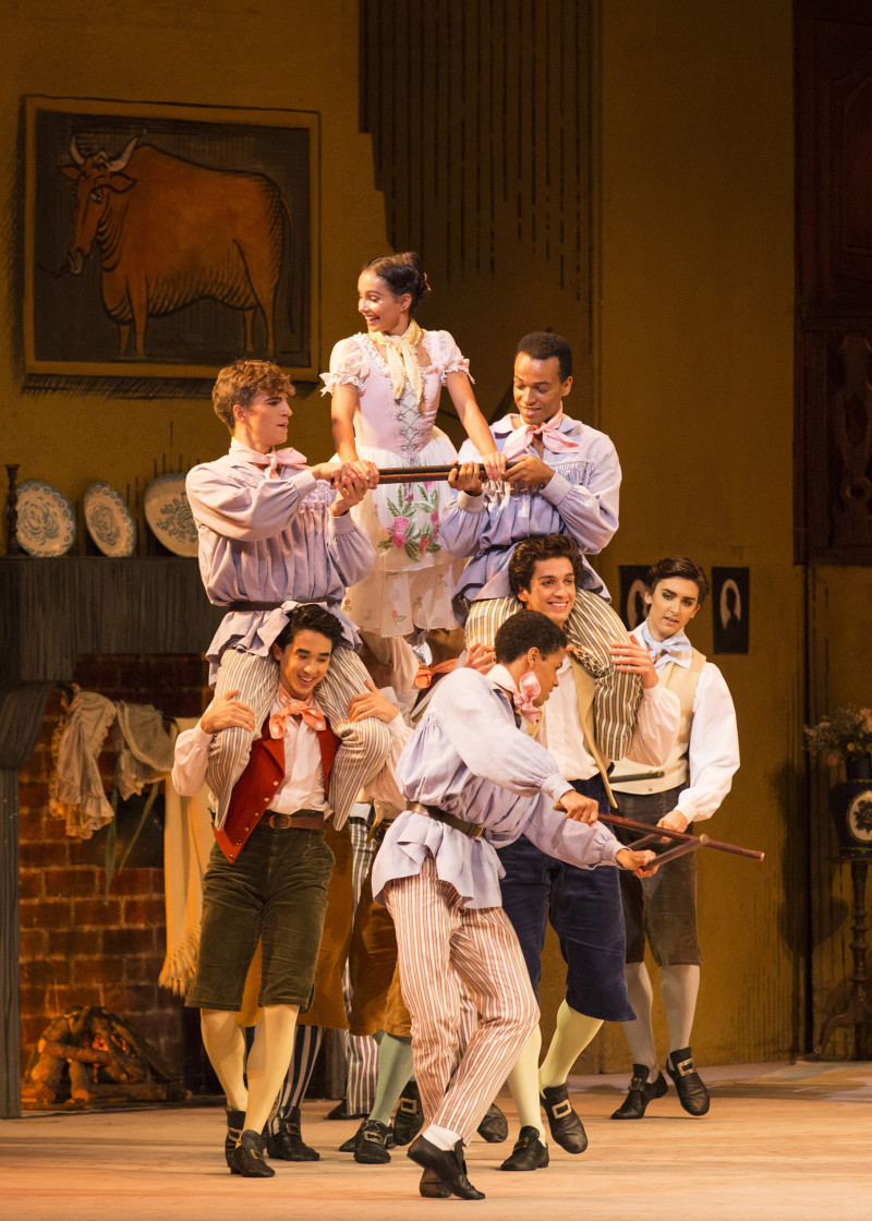 Szene aus ROYAL BALLET AND OPERA 2025-26: LA FILLE MAL GARDEE